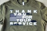 THANK YOU FOR YOUR SERVICE by ONE on 1 Design