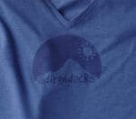 SunDay (Ladies V Neck) by ONE on 1 Design